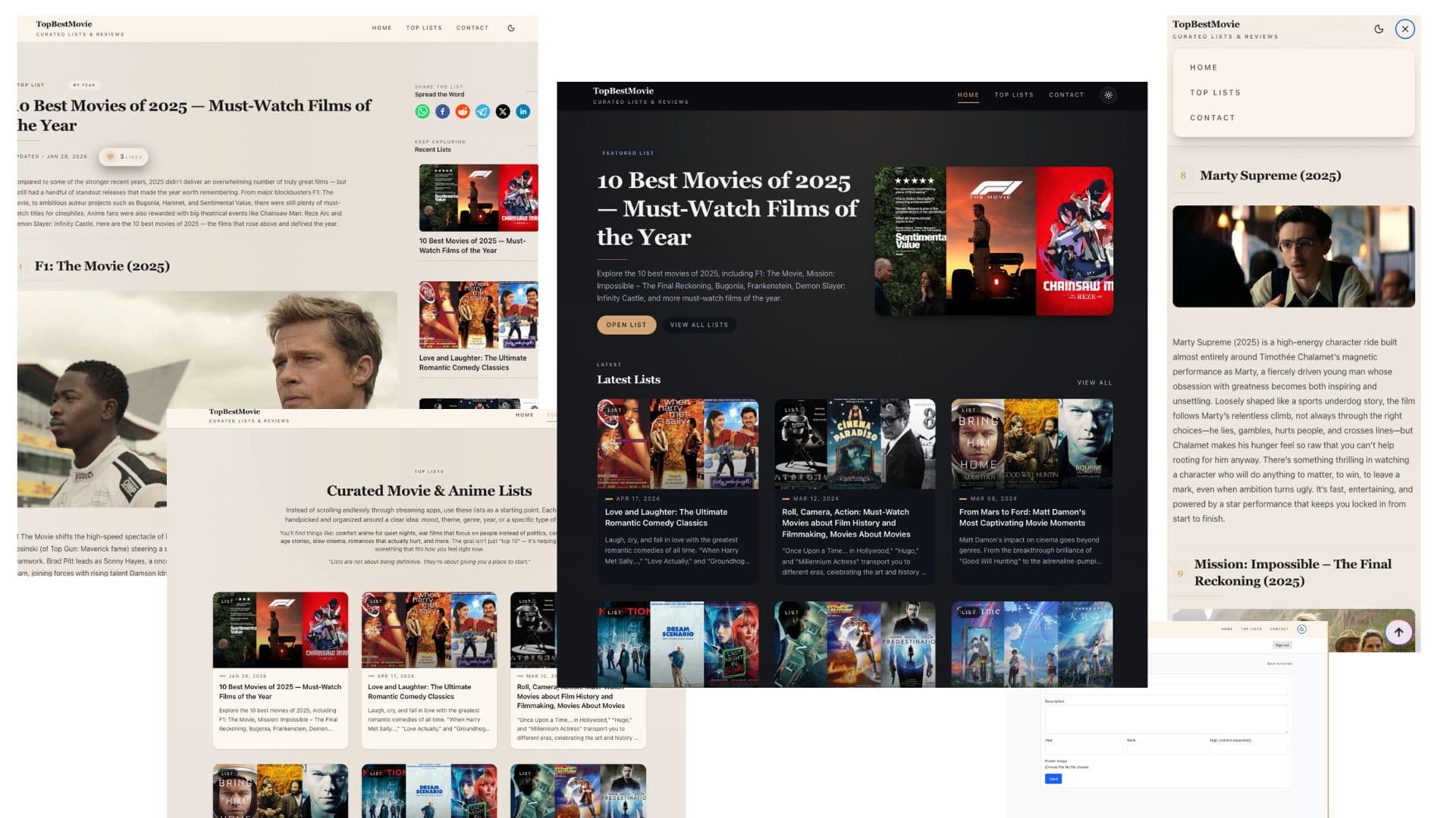 TopBestMovie.com — SEO-Optimized Full-Stack Content Platform